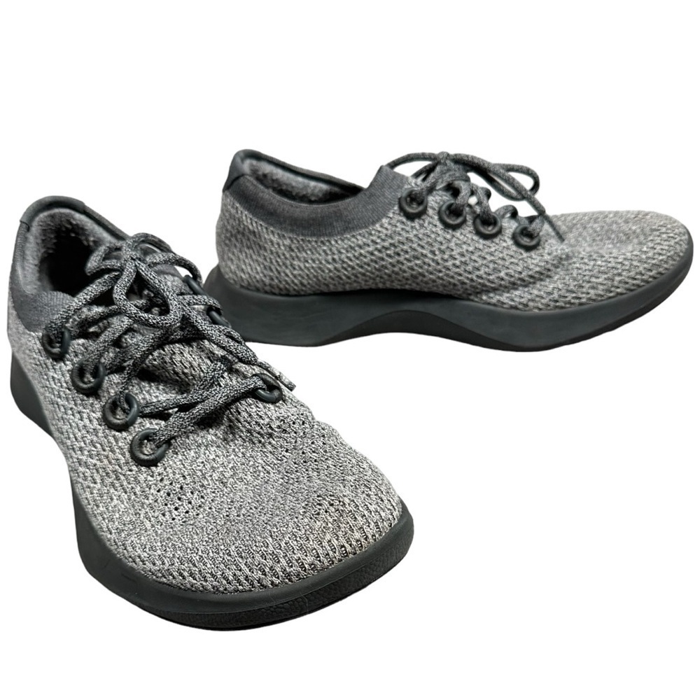 Allbirds Tree Dasher Heather Grey With Dark Grey Running Shoes Men’s Size 10